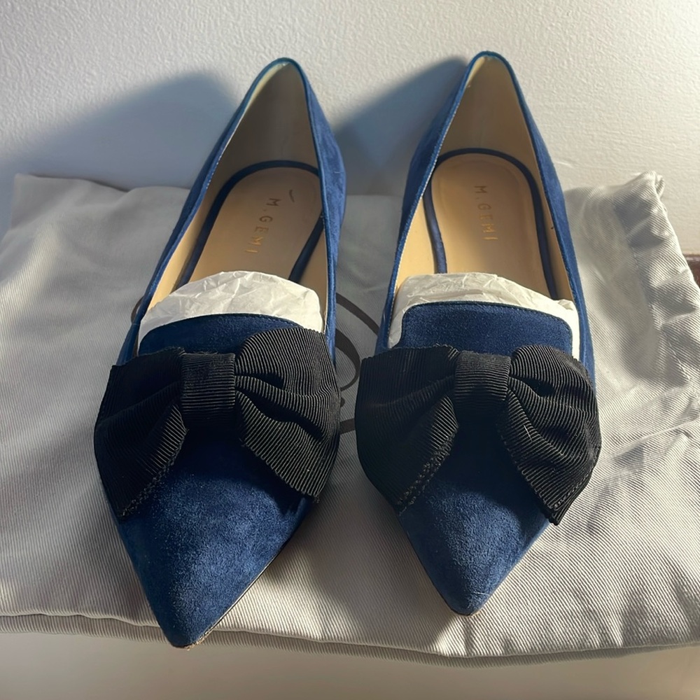 M. Gemi Corto ballet flat Navy/black